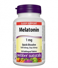 WEBBER NATURALS Melatonin 1 mg / 90 Sublingual Tabs