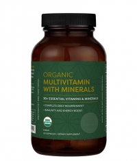 GLOBAL HEALING Organic Multivitamin with Minerals / 120 Caps