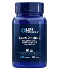 LIFE EXTENSION Super Omega-3 / 240 Softgels