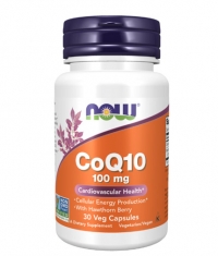 NOW CoQ10 with Hawthorn Berry 100mg / 30 VCaps