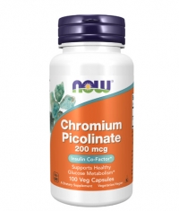 NOW Chromium Picolinate 200 mcg / 100 Vcaps