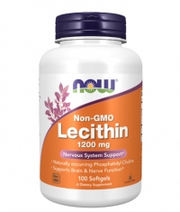 NOW Lecithin 1200mg Non-GMO / 100 Softgels