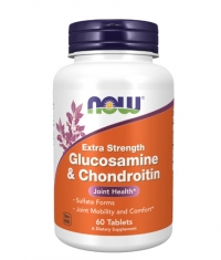 NOW Glucosamine & Chondroitin Sulfate Extra Strength / 60 Tabs