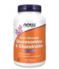 NOW Glucosamine & Chondroitin Sulfate Extra Strength / 120 Tabs